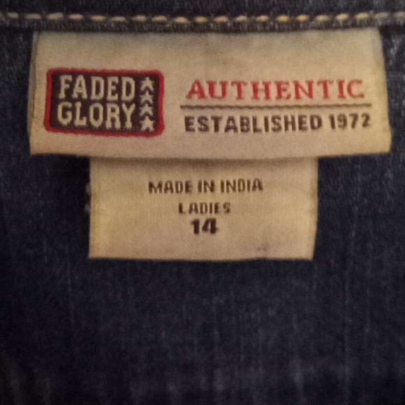 Faded Glory jean dress - Picture 3 of 7